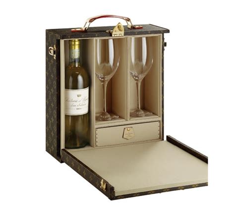 louis vuitton wine carrier|Thomas Wine Kit Steel .